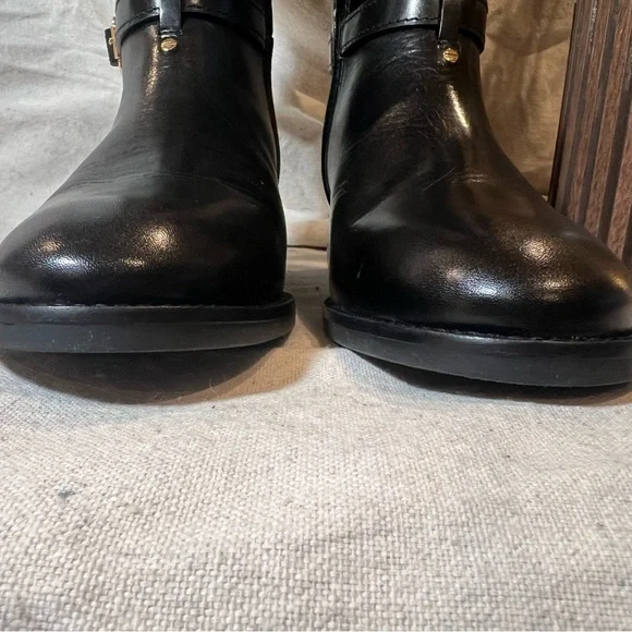 Tory Birch ELOISE riding boots black size 9 - Picture 6 of 13